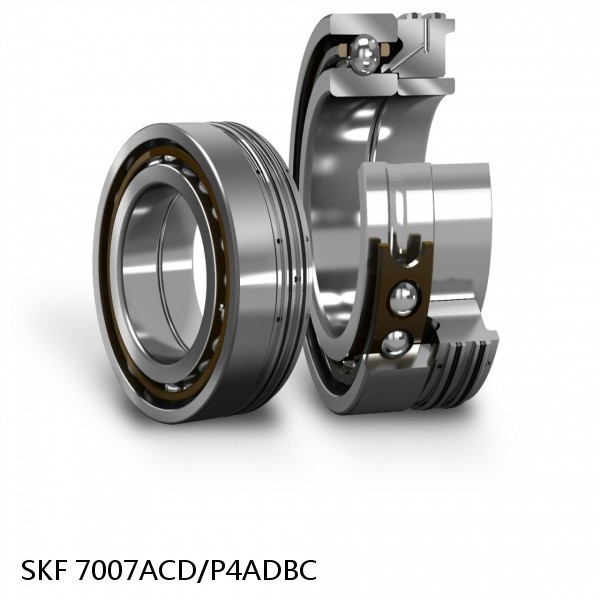 7007ACD/P4ADBC SKF Super Precision,Super Precision Bearings,Super Precision Angular Contact,7000 Series,25 Degree Contact Angle