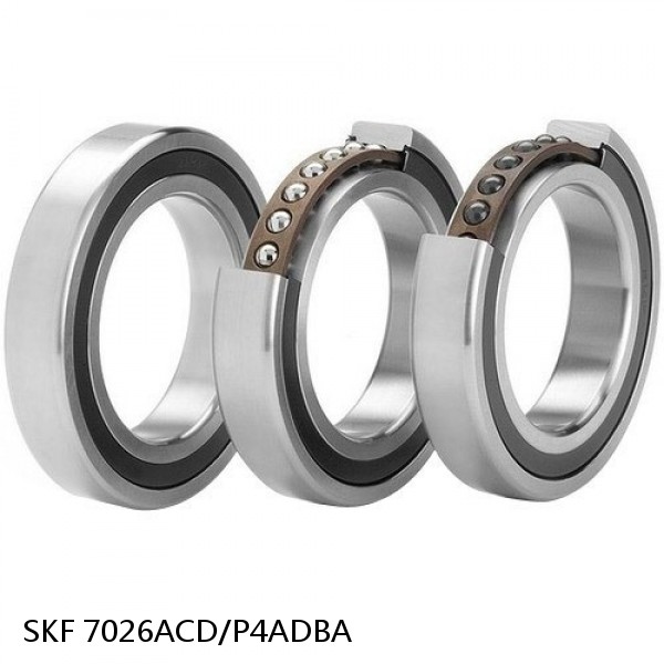 7026ACD/P4ADBA SKF Super Precision,Super Precision Bearings,Super Precision Angular Contact,7000 Series,25 Degree Contact Angle