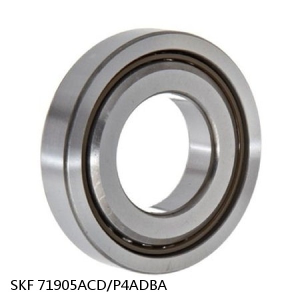 71905ACD/P4ADBA SKF Super Precision,Super Precision Bearings,Super Precision Angular Contact,71900 Series,25 Degree Contact Angle