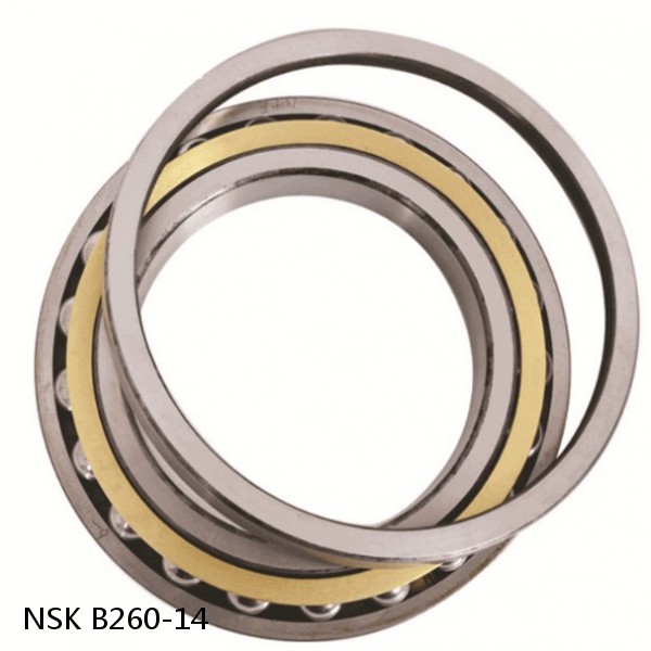 B260-14 NSK Angular contact ball bearing